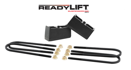 RDY-66-3003 ReadyLift Rear Block Kit 3" ; Chevy Silverado/GMC Sierra/Ford F150 99-21 / 19-21 AT4 & Trail Boss - RDY-66-3003 - Absolute Autoguard