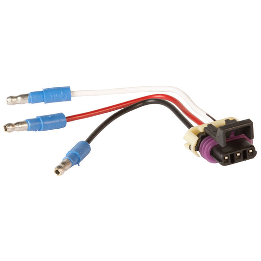 Pigtail, 6" Long, 3-Wire Plug-In Pigtail W/Packard Connector - 66826 - Grote
