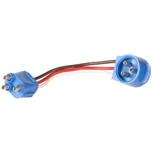  Pigtail, Male Pin To Female Pin Lamp Termination, Adaptor Plug 