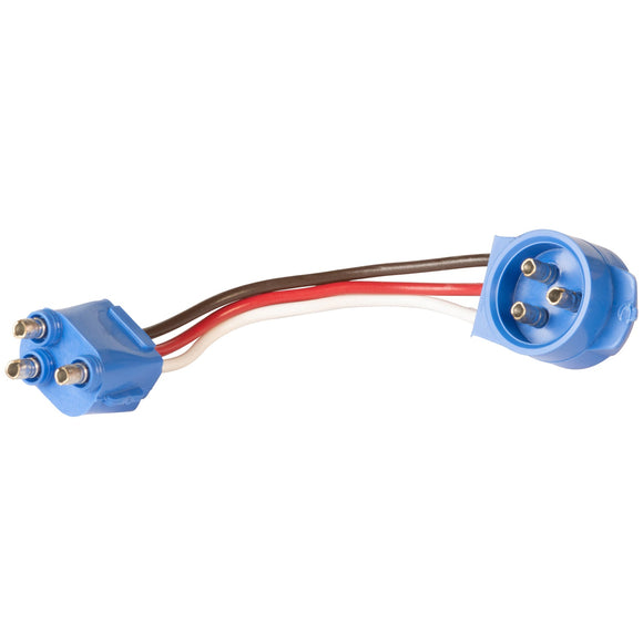  Pigtail, Male Pin To Female Pin Lamp Termination, Adaptor Plug 