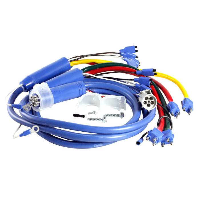 Trailer Wiring, Ground Return, ABS Connection, Rear Sill For Female Pin Lamps, 70