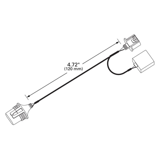 Adaptor, 9005 Male H13 M + F - 68653 - Grote