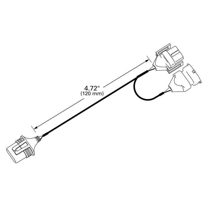 Adaptor, 9005 Male H11 M + F - 68654 - Grote