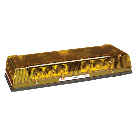 Emergency Lighting, Yellow, LED, 17" Low Profile Bar Lamp - 76983 - Grote