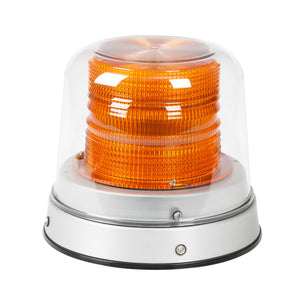  Beacon Lamp, LED, Amber, W/ Clear Dome 