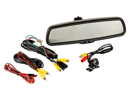 Backup Camera System with Mirror Monitor and Camera - 8883030 - Buyers Products