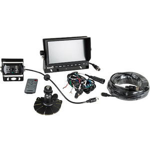 Quad Screen Backup Camera System with Night Vision Backup Camera