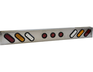66 Inch Oval LED Light Bar Kit with Reverse Lights