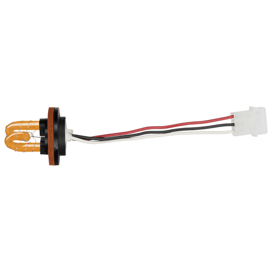 Remote Flash Tube: 1" Screw-in, amp connector,glass, 20W - 9007A - Ecco