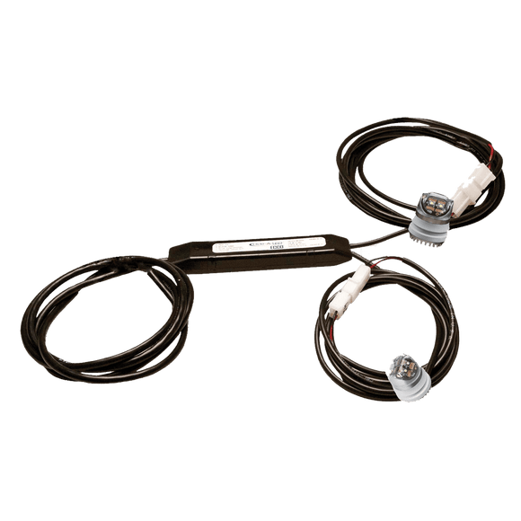 Concealed LED: Hide-A-LED, 2 head, plug-in (4 LED), 12-24VDC