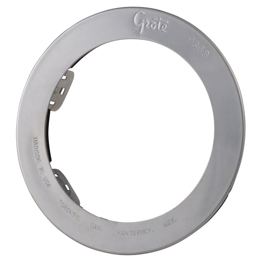 Bracket, 4", Stainless Steel, Theft Resistant Flange - 93683 - Grote