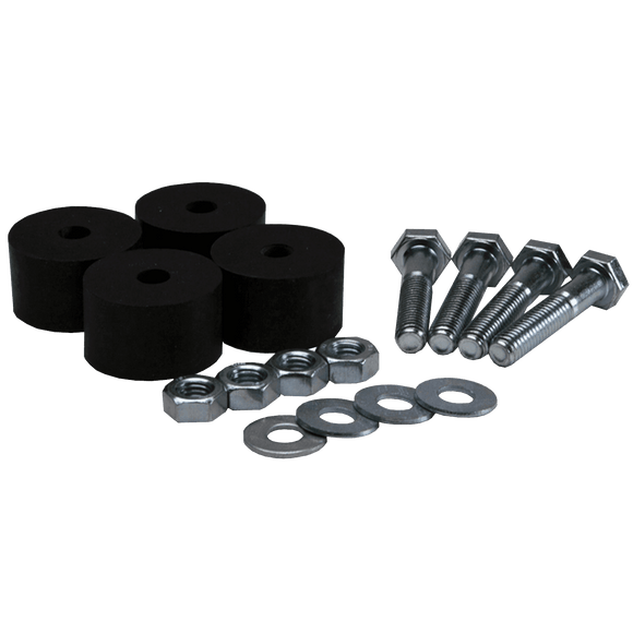 Roof Mount Kit: Rubber feet kit, for use with 15 Series Lightbars