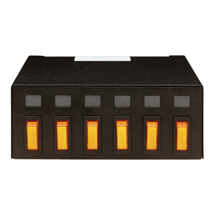 Switchbox: 6 switch, 12VDC - A9000 - Ecco