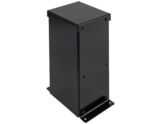 Black Blank Control Console 7 Inch Wide x 6-1/8 Inch Deep x 6-1/2 High - SAC010B - Buyers Products