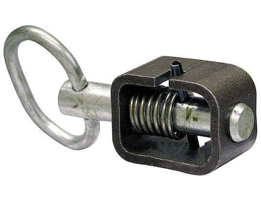 5/8 Inch Weld-On Spring Latch Assembly-Plain Tube - 2.53 x 4.68 Inch - B2598H - Buyers Products