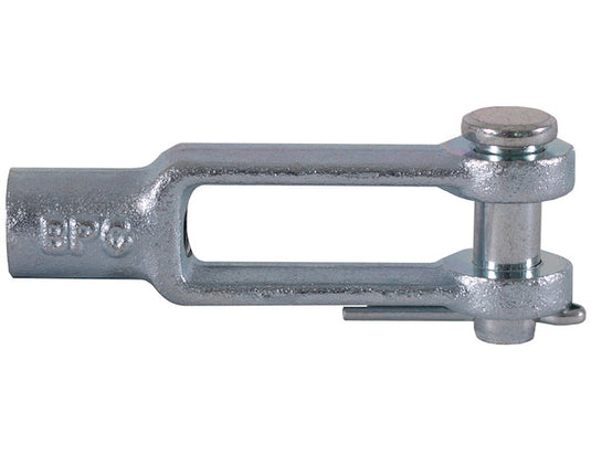 B27083AZ 5/16 Inch Clevis with Pin and Cotter Pin Kit-Zinc Plated - B27083AZKT - Buyers Products