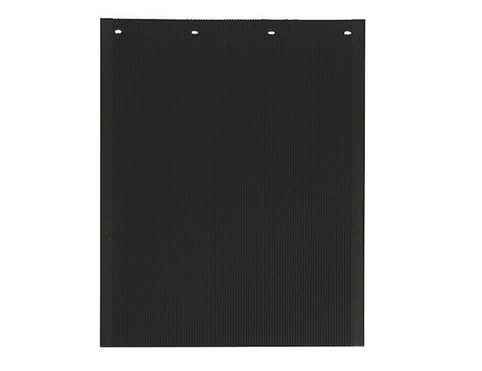 Spray Reducing Grooved Black Polymer Mudflaps 24x30 Inch - B30PSRPB - Buyers Products