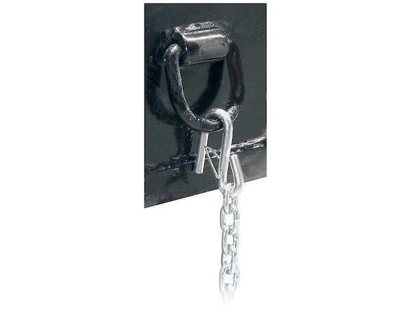 Domestically Forged 5/8 Inch Forged D-Ring With Weld-On Mounting Bracket - B40 - Buyers Products