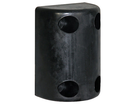 Precision Molded Rubber Bumper - 5-1/2 x 3-23/32 x 7-5/8 Inch Tall - Set of 2 - B4500 - Buyers Products