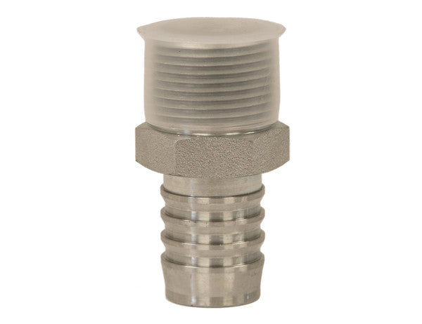 Suction Hose Barbed Adapter 1-1/4 Inch Male NPT x 1-1/4 Inch Hose Barb - BCA20180 - Buyers Products
