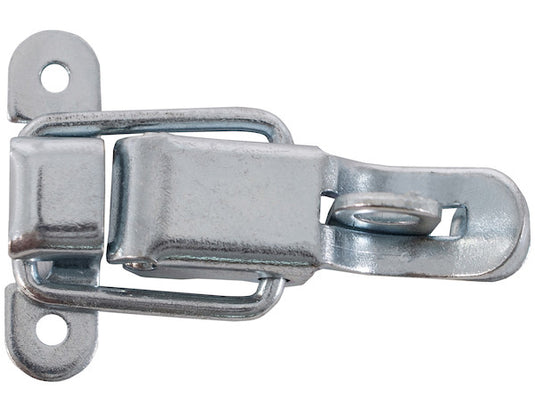 Large Padlock Eye Pull-Down Catch with Striker - Zinc Plated - BHC227Z - Buyers Products