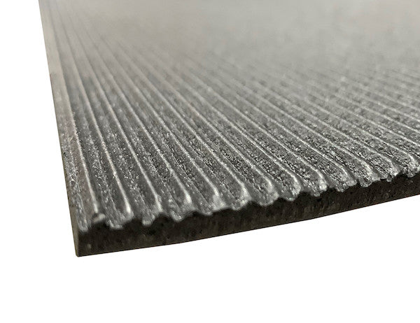 Multi-Material Composite Black Mudflaps .25x24x24 Inch - BSGS2424 - Buyers Products