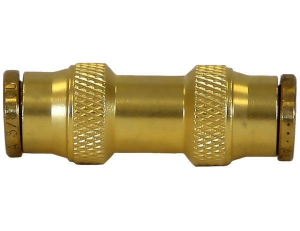Brass DOT Push-In Union Connector 1/4 Inch Tube O.D. - BUC0P25 - Buyers Products