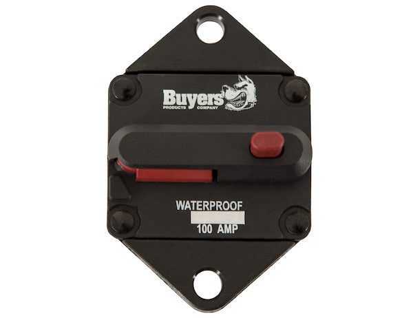 100 Amp Push-to-Trip Circuit Breaker - CB102PB - Buyers Products