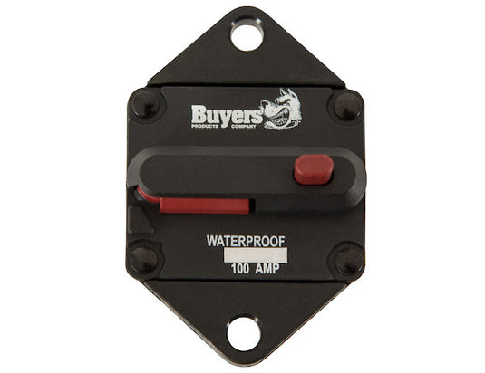 100 Amp Push-to-Trip Circuit Breaker - CB102PB - Buyers Products