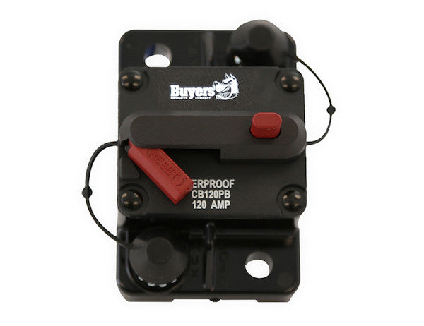 150 Amp Circuit Breaker With Manual Push-to-Trip Reset With Large Frame - CB151PB - Buyers Products