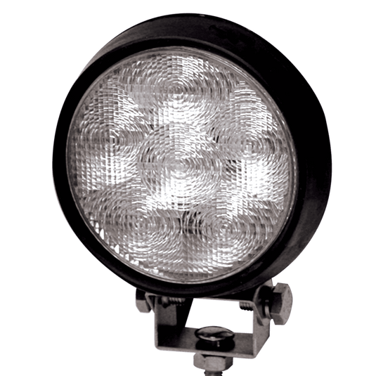 Worklamp: LED (24), flood beam, round, PAR36, 12VDC - Absolute Autoguard