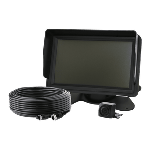 Camera Kit: Gemineye, 5.0" LCD, color, 4 pin, expandable up to 3 cameras, 12-24VDC (includes EC5000B-M, EC2020-C & ECTC20-4)