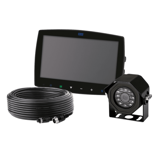 Camera Kit: Gemineye, 7.0" LCD, color, 4 pin, expandable up to 3 cameras, 12-24VDC (includes EC7003-M, EC2014-C & ECTC20-4) - Absolute Autoguard