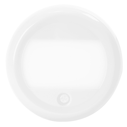 LED Interior Light: 4" Circular, PIR, 24 LED, 12-24V, grey - EW0204 - Ecco