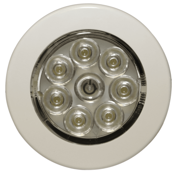 LED Interior Light: Circular, flush mount, switched, 12V - EW0220 - Ecco