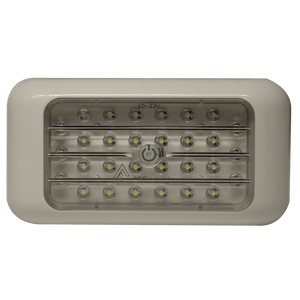 LED Interior Light: Rectangular, switched, 12-24V