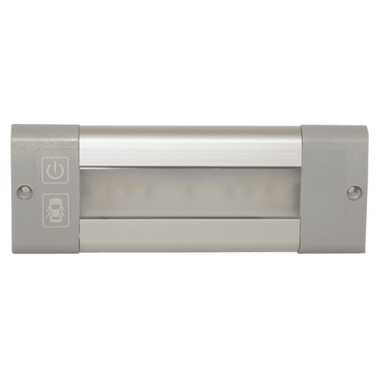 LED Interior Light: Rectangular, switched with door control, 5.5", 12-24V - EW0410 - Ecco