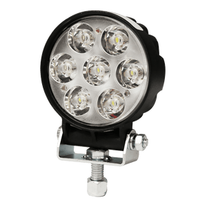 Worklamp: LED (7), flood beam, round 12-80VDC