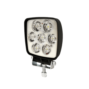Worklamp: LED (7), flood beam, square 12-80VDC