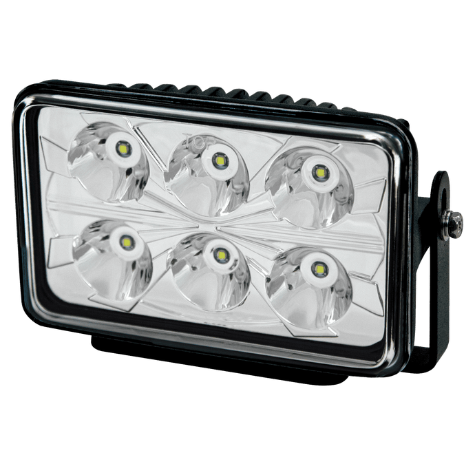 Worklamp: LED (6), rectangle, 12-24VDC - EW2300 - Ecco