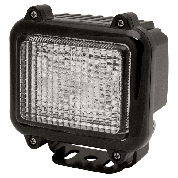 Worklamp: LED (2), square, 12-24VDC