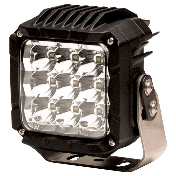 Worklamp: LED (9), square, 12-24VDC