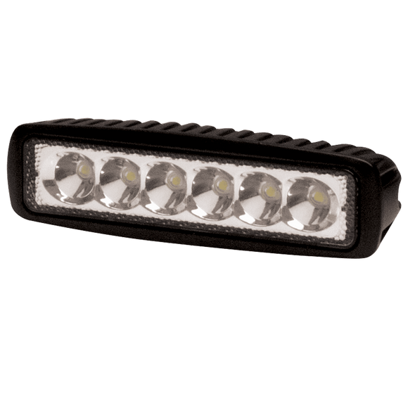 Worklamp: LED (6), rectangular, 12-24VDC