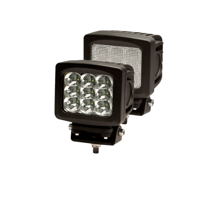 Worklamp: LED (9), square, 12-24VDC - EW2510 - Ecco