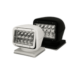 Remote Spotlight: LED (10), spot beam, 135¬∞ tilt range, dual control, square, 12-24VDC