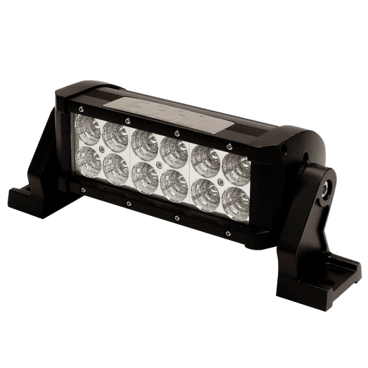 Utility Bar: LED (12) 8", flood beam, double row, 12-24VDC - EW3208-F - Ecco