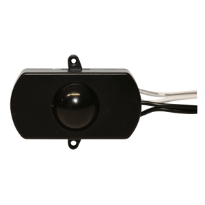 Passive Infrared Sensor: Used with non-switched interior lighting, black