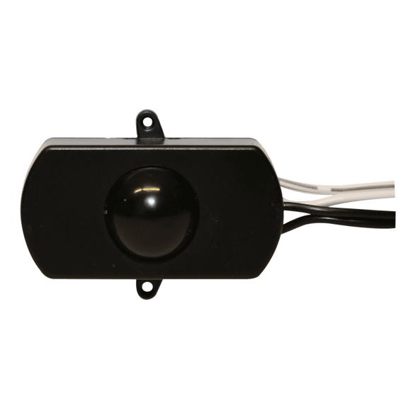 Passive Infrared Sensor: Used with non-switched interior lighting, black