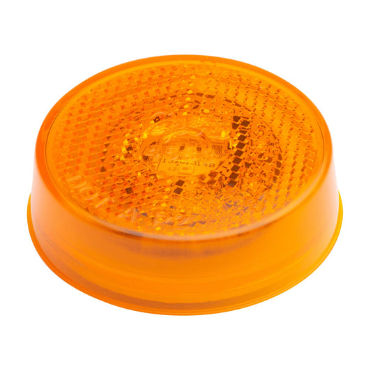 CLR/MKR Lamp, 2.5", Yellow, Reflex, Hi Count® LED (9 Diode) - g1003 - Grote