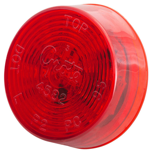 CLR/MKR Lamp, 2", Red, Hi Count® LED (9 Diode) - g3002 - Grote